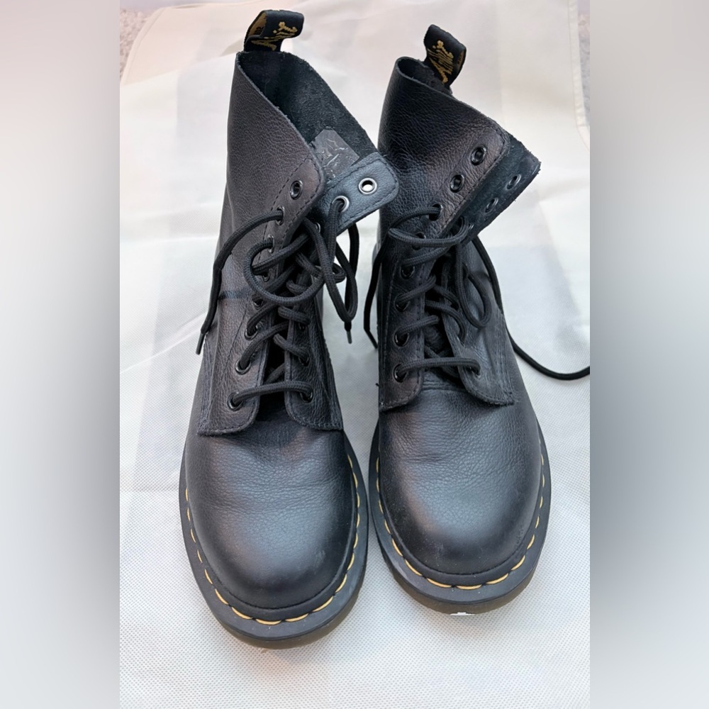 Dr. Martens Black Lace Up Boots